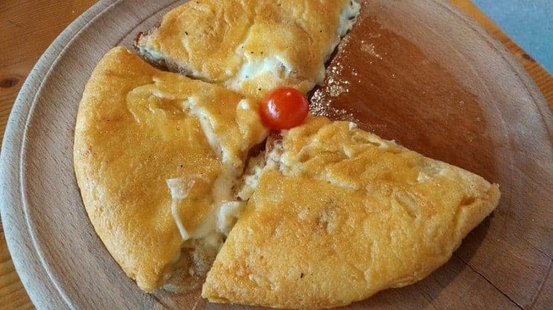 Frika (tortilla de queso y patatas)