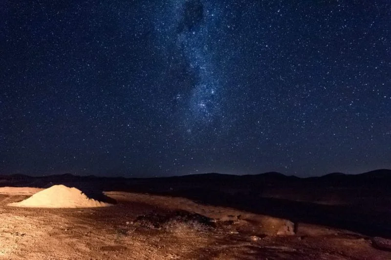 Estrellas en Desierto de Atacama Estrellas en Desierto de Atacama