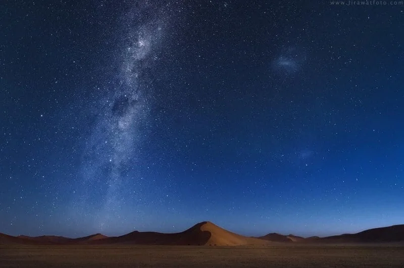 Estrellas en Desierto de Namibia Estrellas en Desierto de Namibia