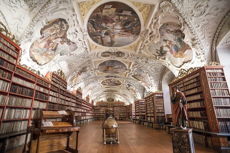 Monasterio y la Biblioteca de Strahov