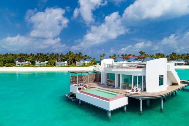10 mejores hoteles sobre agua de Maldivas 2