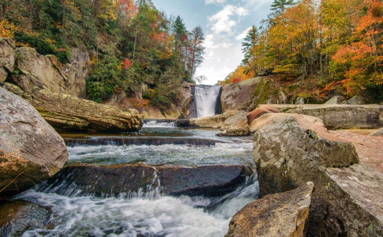 20 mejores cascadas en Carolina del Norte 12